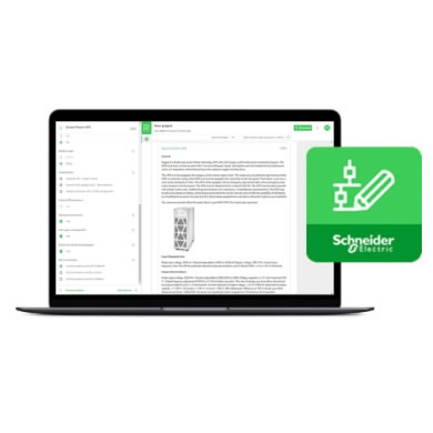 EcoStruxure Specification alkalmazás