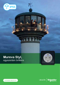 Mureva Styl IP55-ös szerelvények - részletes termékismertető