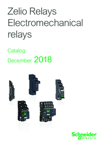 Zelio EMR elektromechanikus relék <br>(katalógus, 2018 - DIA5ED2130303EN) - részletes termékismertető