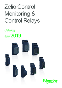 Zelio Control elektronikus vezérlő relék és szabályzók <br>
(katalógus, 2019 július - DIA5ED2160501EN)
 - részletes termékismertető