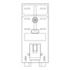 Zelio RXG lapos érintkezős dugaszolható interfészrelé  - CAD fájl