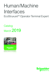 EcoStruxure Operator Terminal Expert - részletes termékismertető