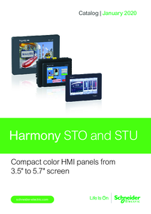 Harmony STO és STU HMI panelek - részletes termékismertető