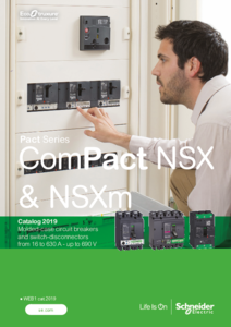 Compact NSX és Compact NSXm öntöttházas megszakítók <br>
(Katalógus 2019) - részletes termékismertető