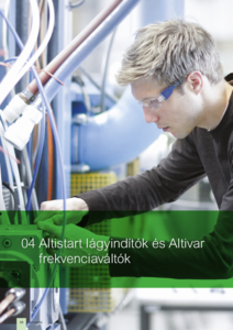 Altistart lágyindítók és Altivar frekvenciaváltók (kiválasztó) <br>
(SE368/2020, 38-43. oldal) - műszaki adatlap
