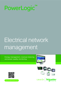 PowerLogic™ - Electrical network management <br>
(PLSED309005EN) - részletes termékismertető