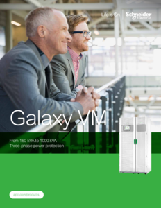 Schneider Electric Galaxy VM szünetmentes áramforrások - részletes termékismertető