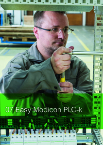 Easy Modicon M200 általános PLC gépvezérlő <br>
Easy kínálat (SE375/2021), 36-41. oldal - részletes termékismertető