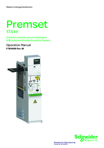 Premset 17.5 kV <br>
(használati útmutató) - részletes termékismertető