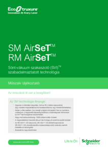 SM AirSeT – Sönt-vákuum szakaszoló (SVI)  szabadalmaztatott technológia - részletes termékismertető