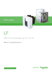 LF középfeszültségű SF6-os megszakító - részletes termékismertető