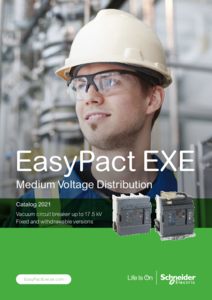 EasyPact EXE középfeszültségű vákuum megszakító - részletes termékismertető