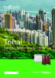 Trihal száraztranszformátor - részletes termékismertető