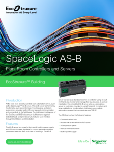 SpaceLogic AS-B - részletes termékismertető