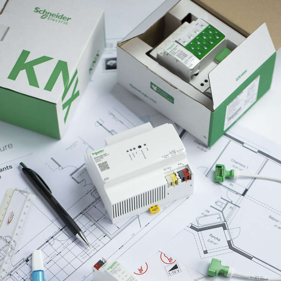 SpaceLogic KNX épületautomatizálási rendszer