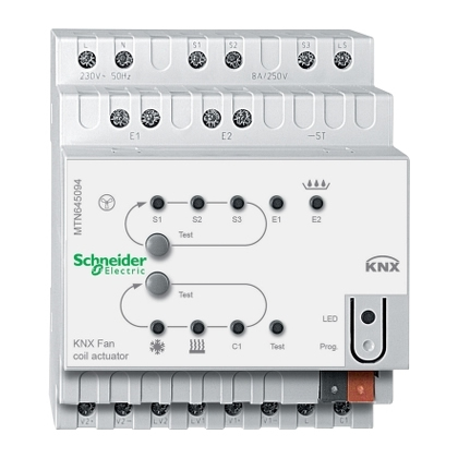 SpaceLogic KNX hőmérséklet-szabályozók