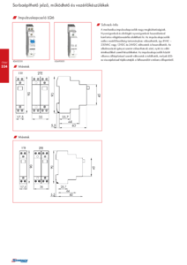 Schrack Technik impulzuskapcsolók <br>
(K-ENERGHU6 / 334-345. oldal) - részletes termékismertető