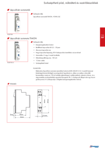 Schrack Technik lépcsőházi automaták <br>
(K-ENERGHU6 / 357-364. oldal) - részletes termékismertető