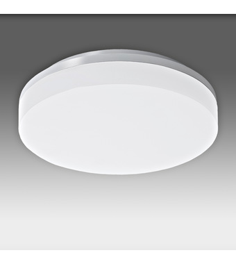 Elegance II LED kerek fali/mennyezeti lámpatest, ezüst