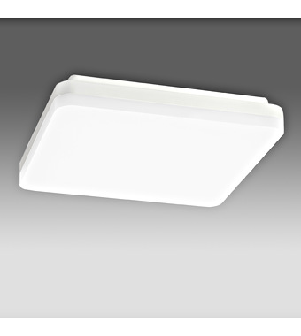 Elegance II LED szögletes fali/mennyezeti lámpatest, fehér