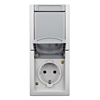 VISIO IP54 – váltókapcsoló és dugaszolóaljzat (EV211015)