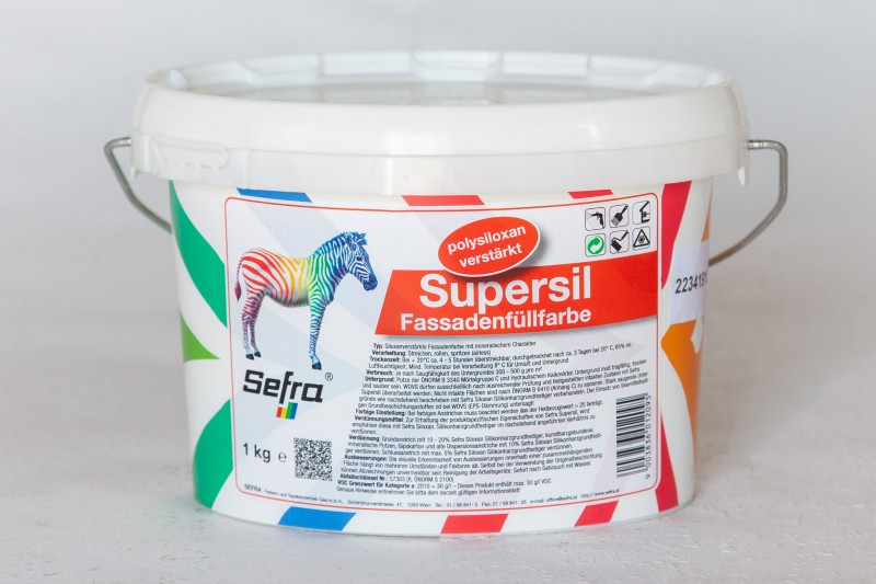 Sefra Supersil homlokzatfesték