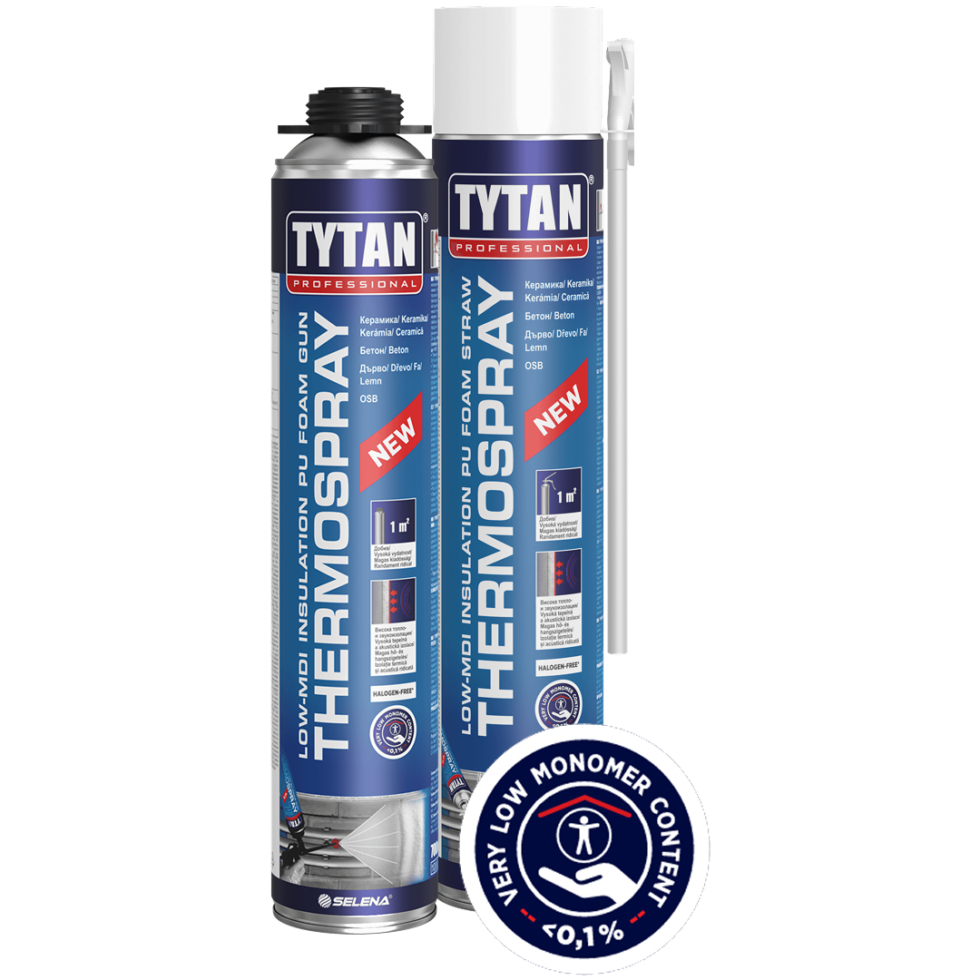 Tytan Professional Thermospray szórható szigetelőhab