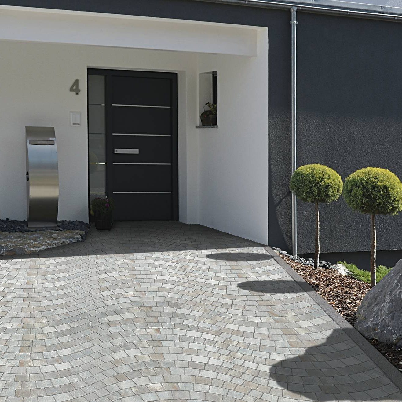 ARTE Pest-Buda kockakő - patinabronz