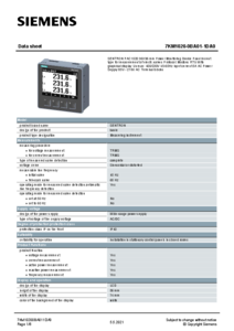 7KM1020-0BA01-1DA0 - műszaki adatlap