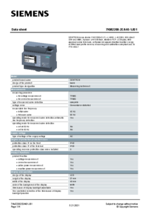 7KM2200-2EA40-1JB1 - műszaki adatlap