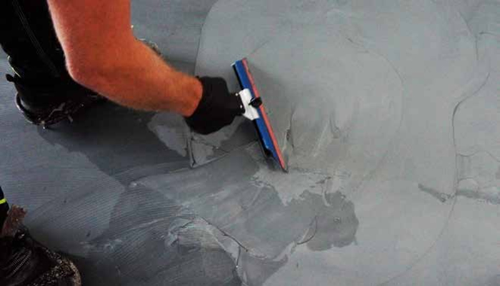Sika ComfortFloor® Marble FX padlóbevonat - egyedi minta kialakítása
