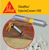 SikaMur InjectoCream-100 injektálható talajnedvesség elleni szigetelés - részletes termékismertető