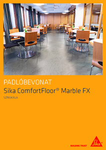 Sika ComfortFloor® Marble FX padlóbevonat - színskála - általános termékismertető