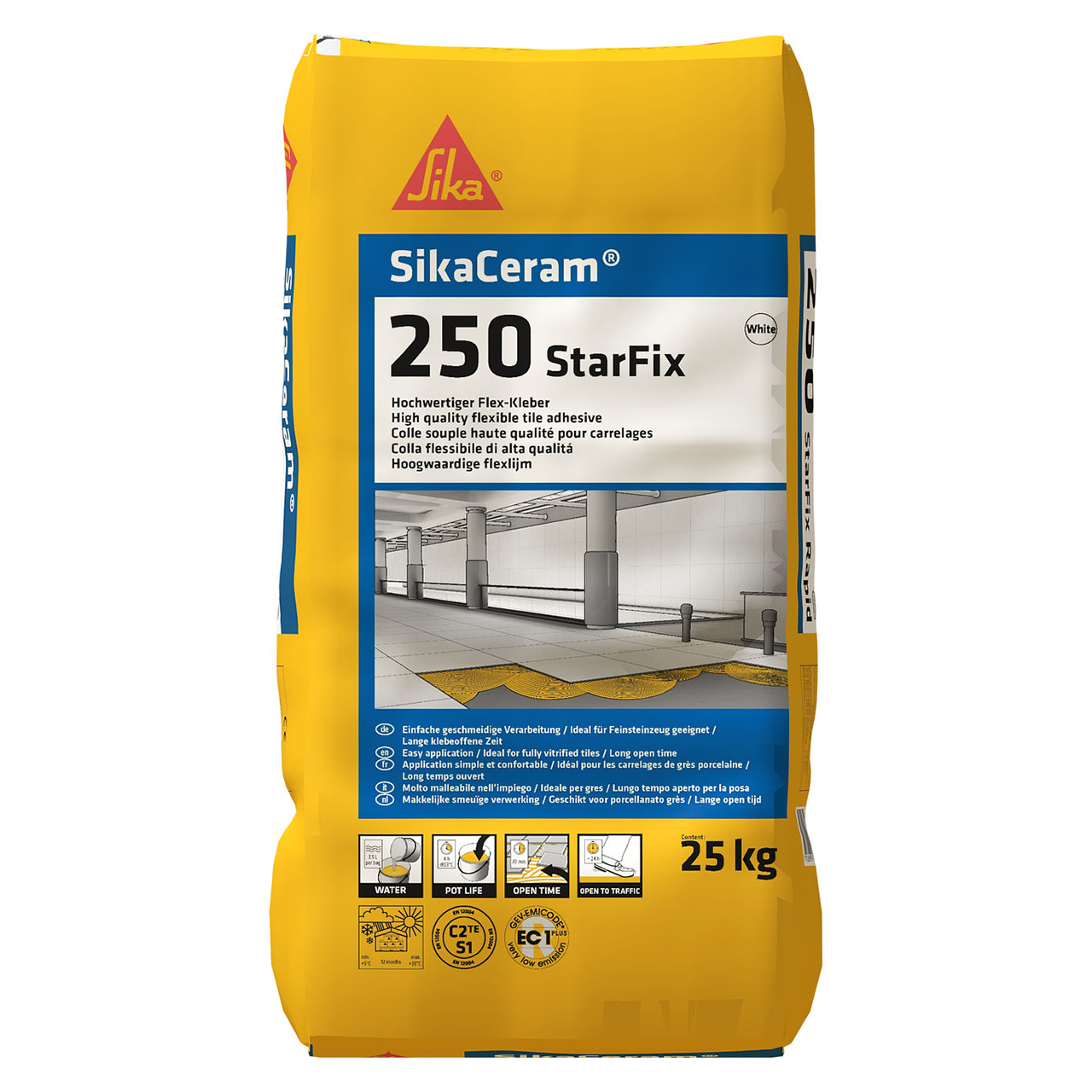 SikaCeram-250 StarFix Rapid csemperagasztó