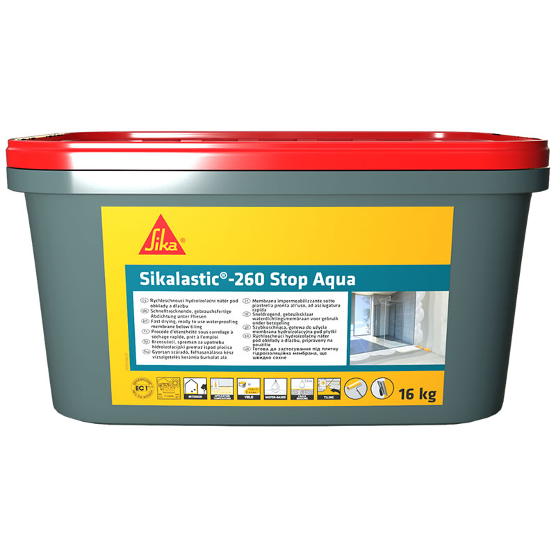 Sikalastic®-260 Stop Aqua kenhető vízszigetelés