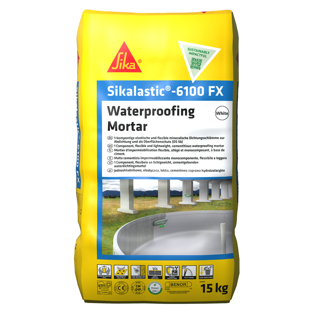 Sikalastic®-6100 FX vízszigetelő habarcs