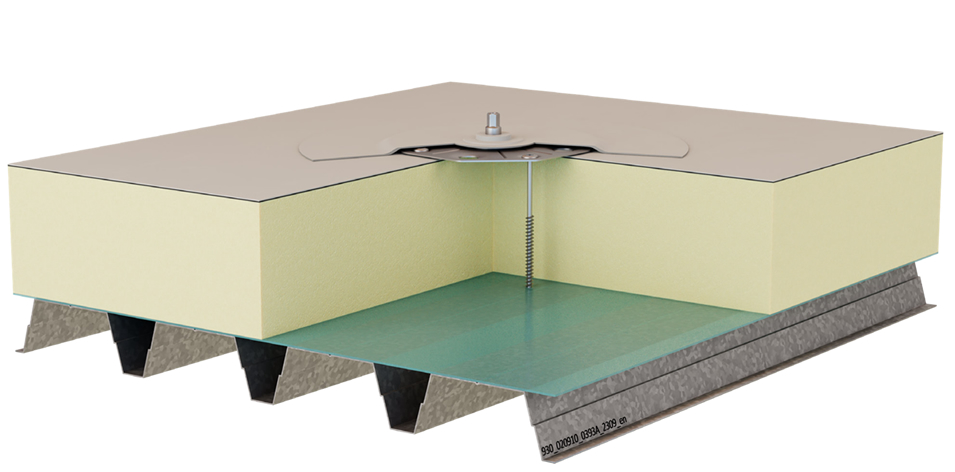 SikaRoof® Anchor Washer 140 mm-es alátét Sarnafast® SBF-6.0 rögzítő csavarral
