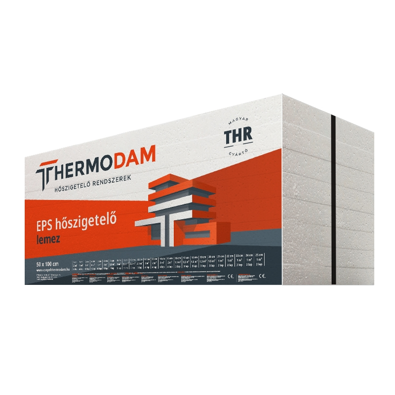 ThermoDam EPS 150 terhelhető hőszigetelő lemez