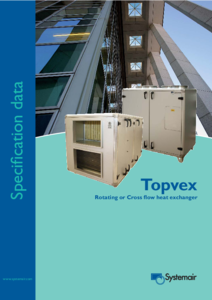 Kompakt légkezelők - Topvex - részletes termékismertető