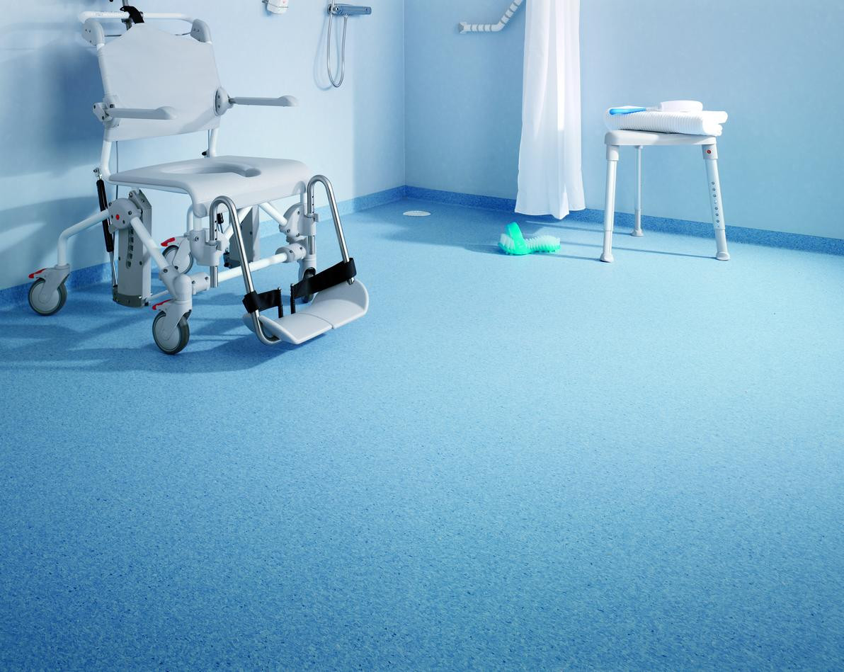Granit Safe.T csúszásgátló PVC padlóburkolat - Granit Blue