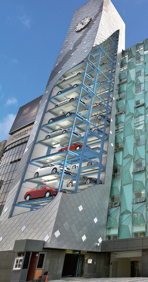 Parking Smart torony típusú automata parkolási rendszerek