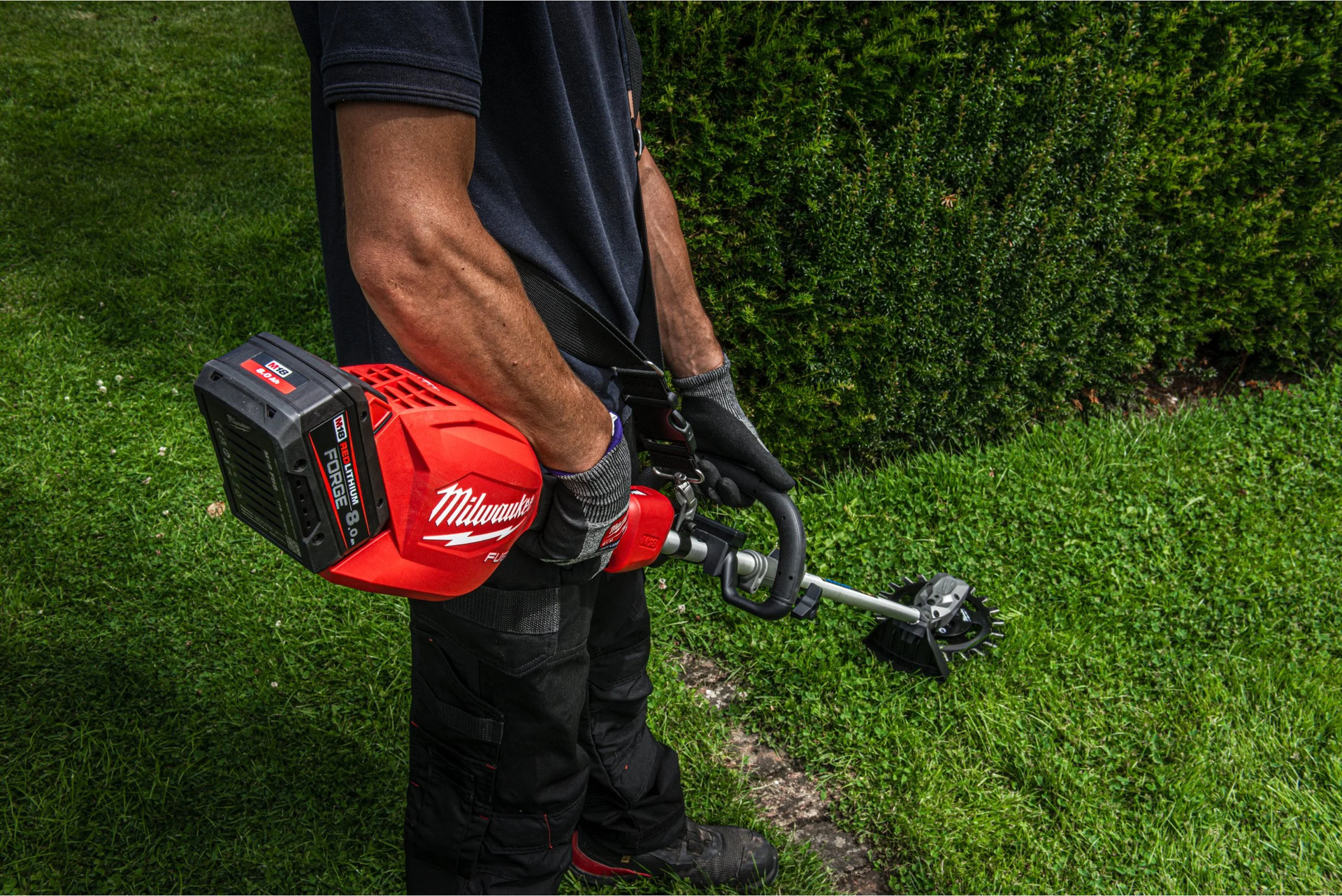 MILWAUKEE M18 FUEL™ kerti fejegység QUIK-LOK™-kal