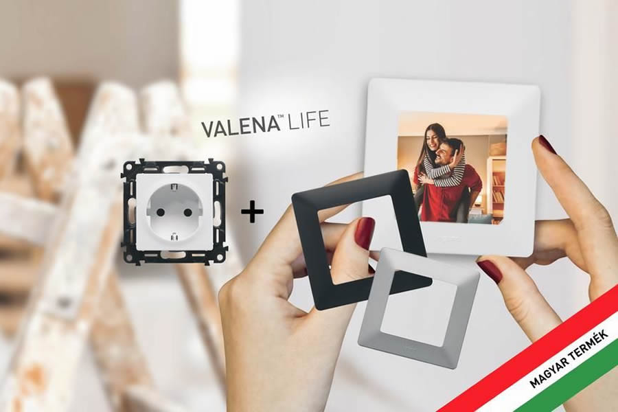 Ajándék Valena Life 1-es keretet minden megvásárolt mechanizmus mellé