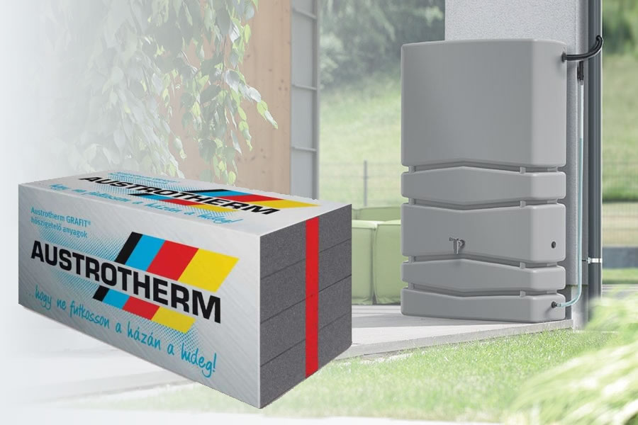 Austrotherm GRAFIT REFLEX® hőszigetelés homlokzatra