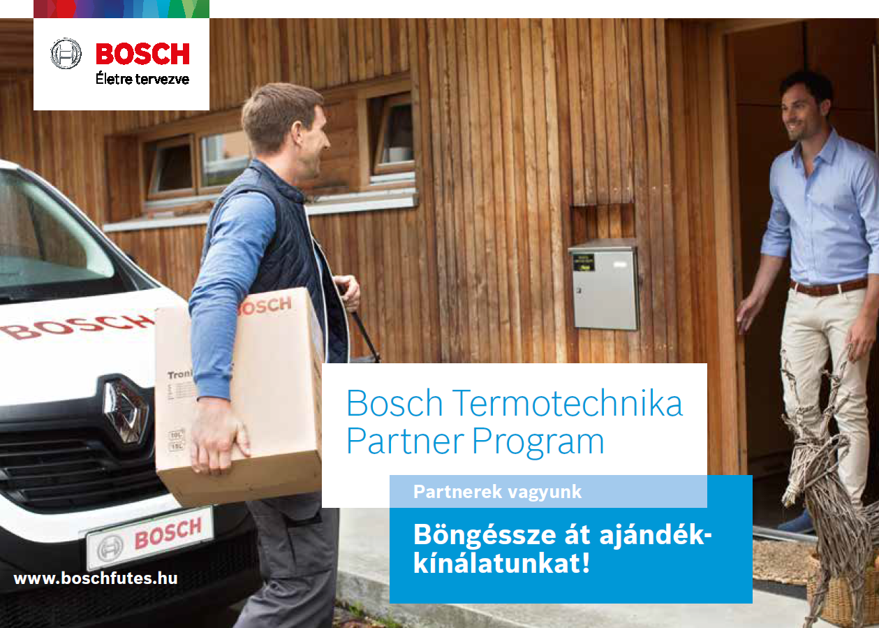 Megjelent a Bosch Partner Program új ajándékkatalógusa