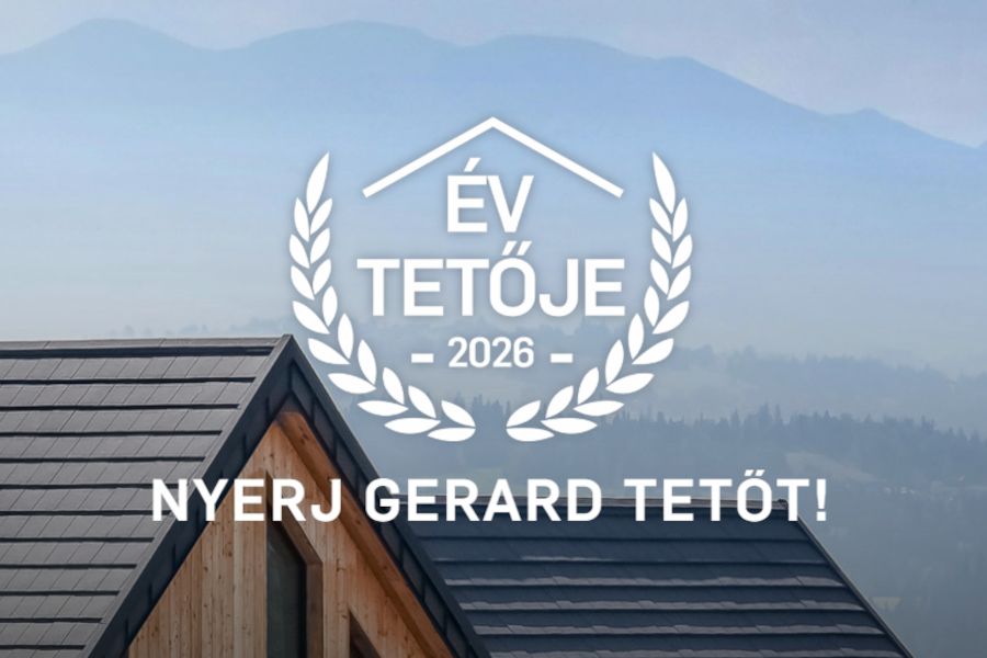 Elstartolt az Év GERARD Tetője kampány