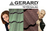 Gerard klasszikus és hódfarkú tetőcserepek akciós áron
