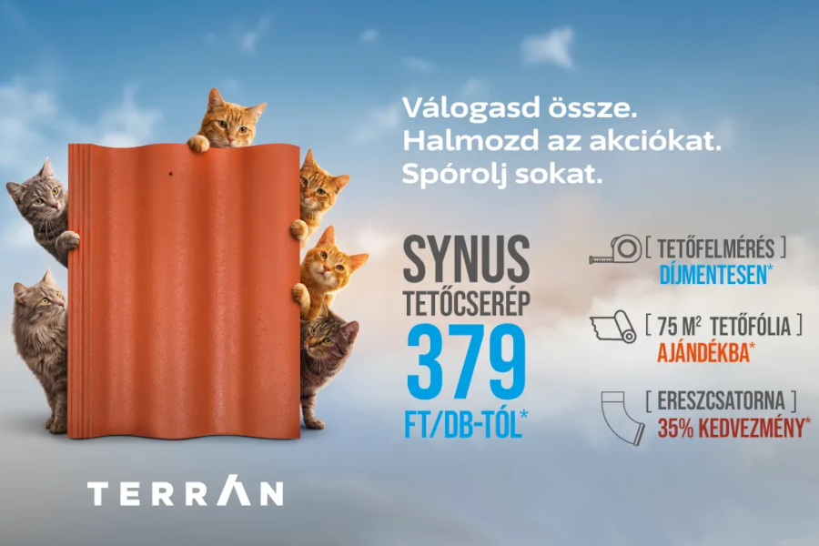 Idén ősszel kihagyhatatlan Terrán akciók kombinálhatók egymással