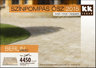Színpompás ősz 2015 - akció a KK Kavics Beton Kft.-nél
