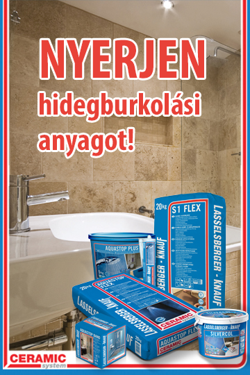 Nyerjen Lb-Knauf hidegburkolási anyagot hidegburkolási kalkulátorral végzett számítással